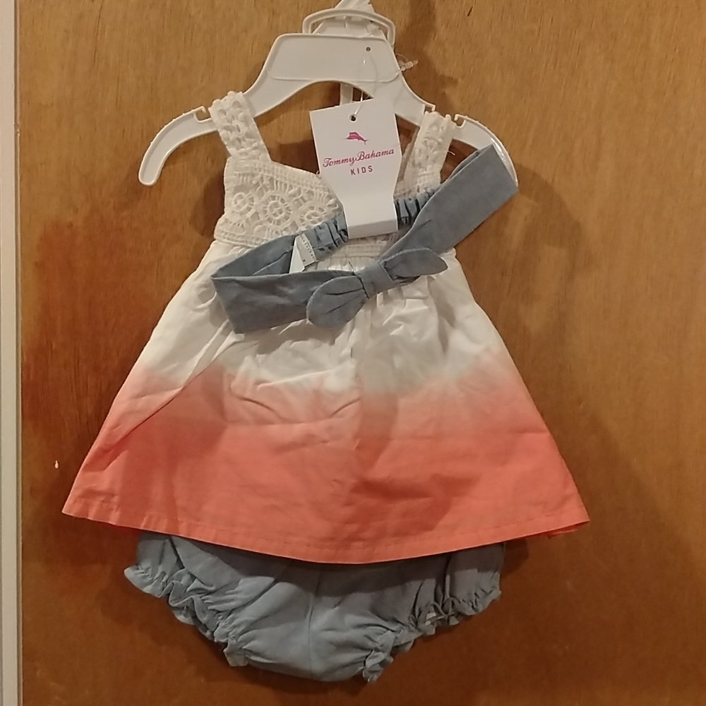 Tommy Bahama kids summer set.